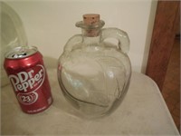 White House Vinegar Bottle 7"H w/Cork