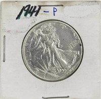 1941-P Walking Liberty Half Dollar.
