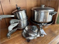 Farberware and Reverware pots and pans