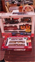 Two model train sets in original boxes: