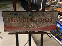 Vintage Royal Crown RC Cola Metal Sign