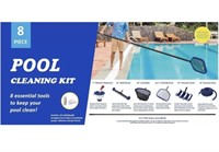 8 piece pool cleaning kit