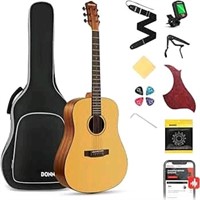 Donner Acoustic Guitar Kit for Beginners Adult Tee