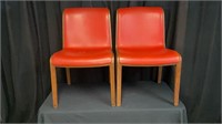 Pair, Knoll International MCM Side Chairs