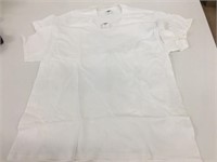 2 New Gildan Size L White T-Shirts