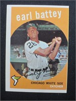 1959 TOPPS #114 EARL BATTEY WHITE SOX