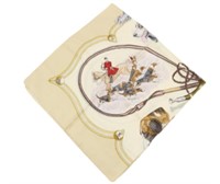 Hermes Silk Scarf