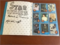 Star Wars Series1 Collector Card Set 1977 Complete