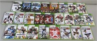 25pc Xbox 360 Sports & Related Video Games