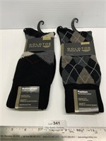 New 2 Pair Gold Toe Premier Men’s Dress Socks