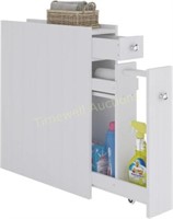 Slim Bathroom Storage Cabinet with Drawer