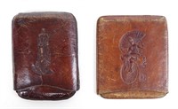 Leather Embossed Cigar Cases