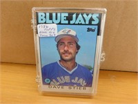 1986 Topps Blue Jays Team Baseball Set