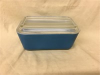 Pyrex PRIMARY BLUE Refrigerator Dish with Lid