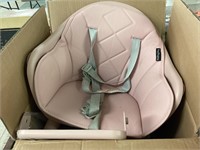 Pink high chair. Slight use