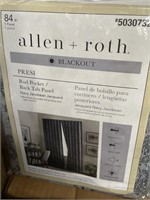 ALLEN ROTH ROD POCKET PANEL RETAIL $60