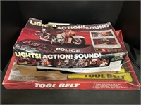 Revell Electronic Action Bike Kit, Toy Tool Belt.