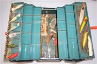 Walton Products Griplock Tacklebox W/Vintage Lures