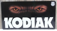 Metal Kodiak Sign