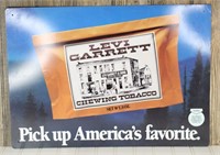 Levi Garrett Metal Tobacco Sign