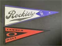 Tanner Hall & CO Rockies Sports Pennant (2)