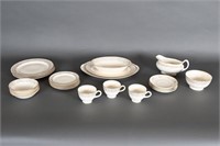 Vtg Homer Laughlin Eggshell Nautilus Dinnerware