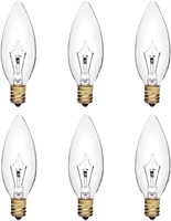 25W Clear Chandelier Bulbs