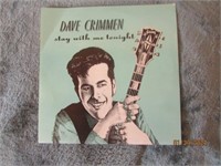 Record 7" Dave Crimmen Stay With Me Tonight