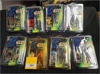 8 NIB STAR WARS POWER OF THE FORCE ACTION FIGURES