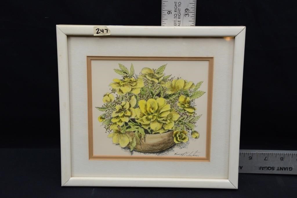 SIGNED NANCY R. EILERTSEN PRINT