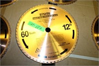 Irwin 12" x 60T Carbide Saw Blade - NOS