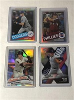 4 - 2020 Topps Chrome Baseball Cards