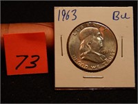 1963 P US Half Dollar 90% Silver