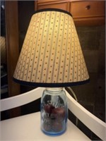 Mason Jar Crafted Table Light