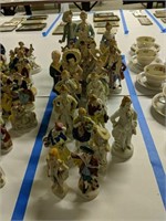 Group Of Occupied Japan Figurines