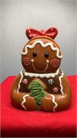 Gingerbread Character Cookie Jar, Chigger Bite o
