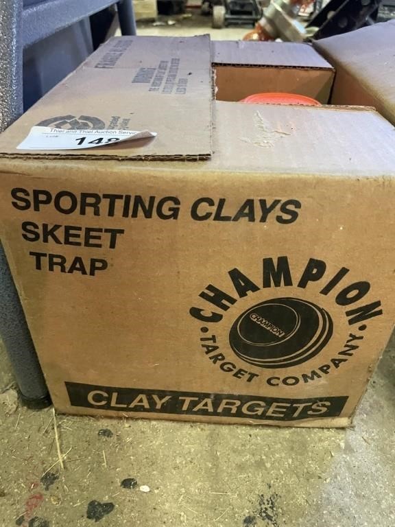 CASE OF CLAY TARGETS