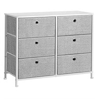 SONGMICS Storage Dresser with 6 Drawers for