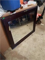 Big Framed mirror with damage