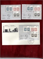 CANADA CAPEX 1978 MINT, USED & FDC SS # 756a