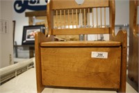 CHILDS WOODEN DEACON BENCH