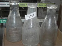 VIntage Milk Bottles - McDonald Creamery, Famous