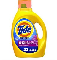 TIDE Simply OxiBoost Febreze Odor Defense 22 Loads