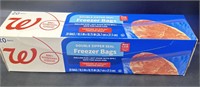 20ct Double Zipper Seal GALLON SIZE Freezer Bags