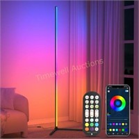 OUTON RGB 65 Floor Lamp  Remote & App  Music Sync