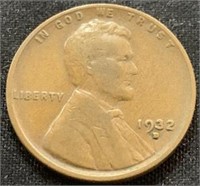 1932- Lincoln wheat penny D