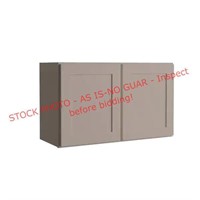 Assembled Shaker Wall Cabinet 30x12x18in