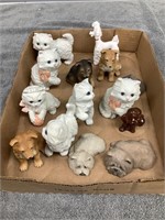 Cats and Dogs Figurines