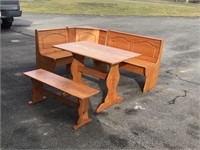 KITCHEN SET -NICE SET -table benches long bench,