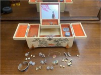 Jewelry Box & Jewelry